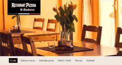 Desktop Screenshot of pizzerierosice.cz